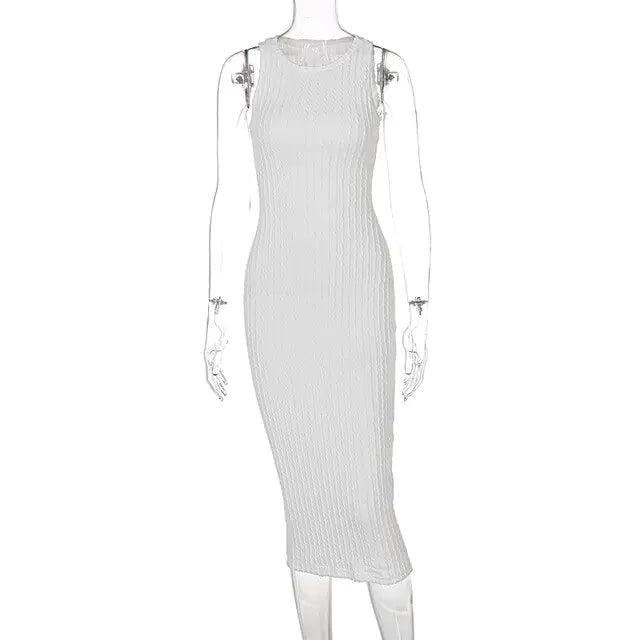 EVA | Gehaakte bodycon jurk