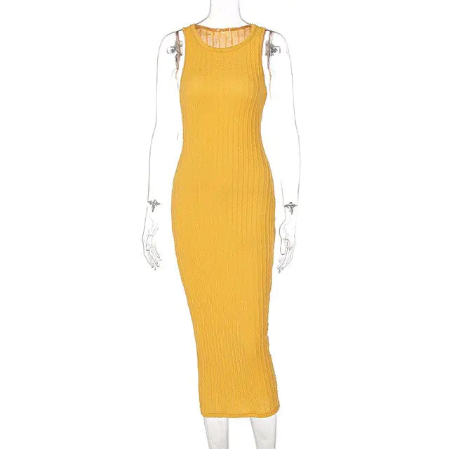 EVA | Gehaakte bodycon jurk