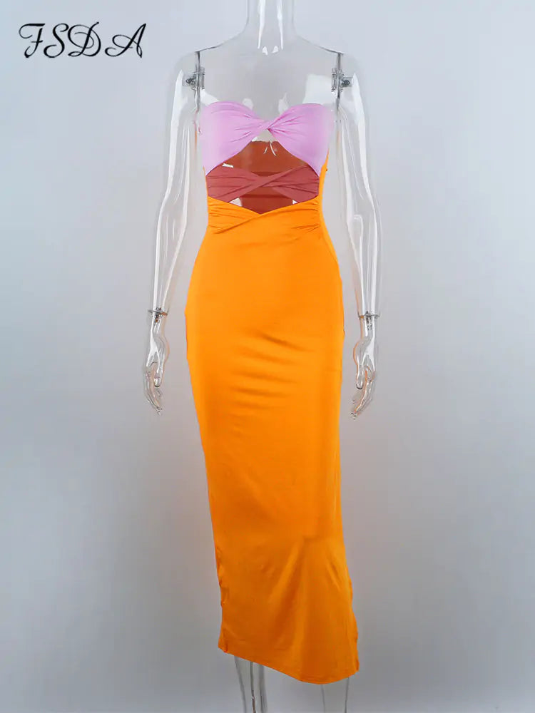 ADRIANA | Strapless Strand Jurk