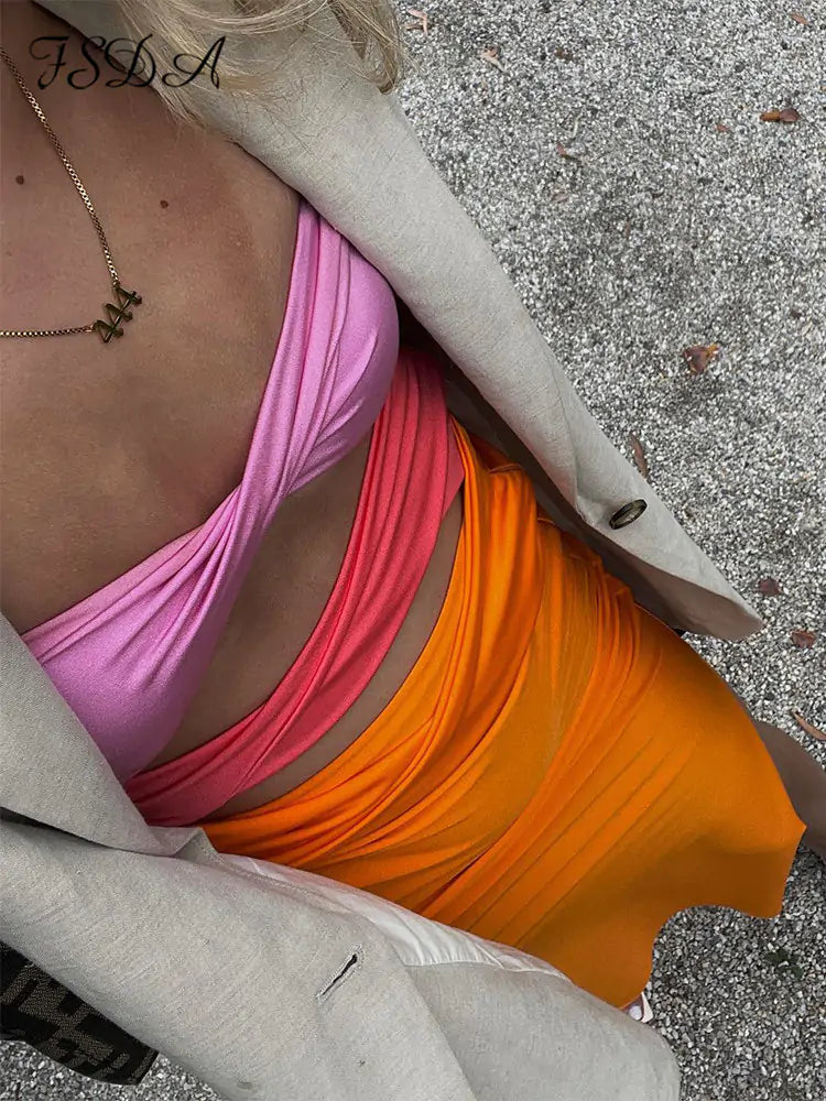 ADRIANA | Strapless Strand Jurk