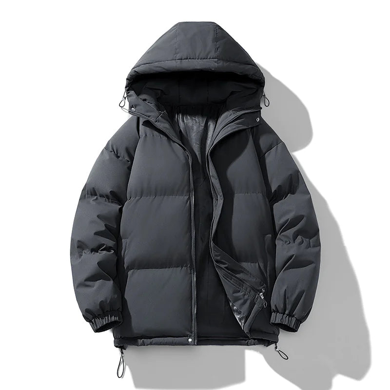 Gewatteerde Winterjas met Capuchon