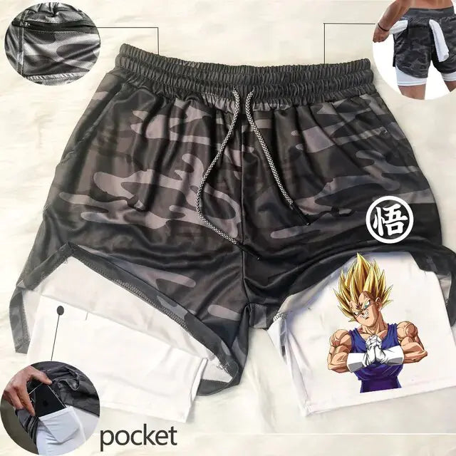 ANIME 2-in-1 Sportshort