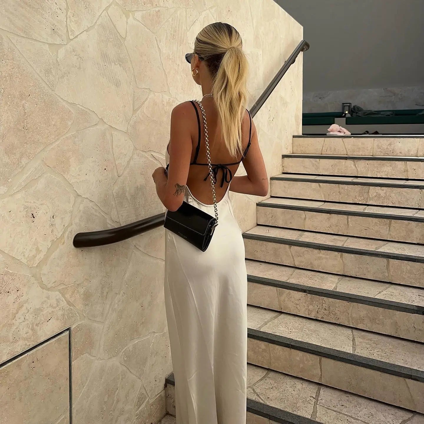 Zomerglamour Hirigin Backless Jurk