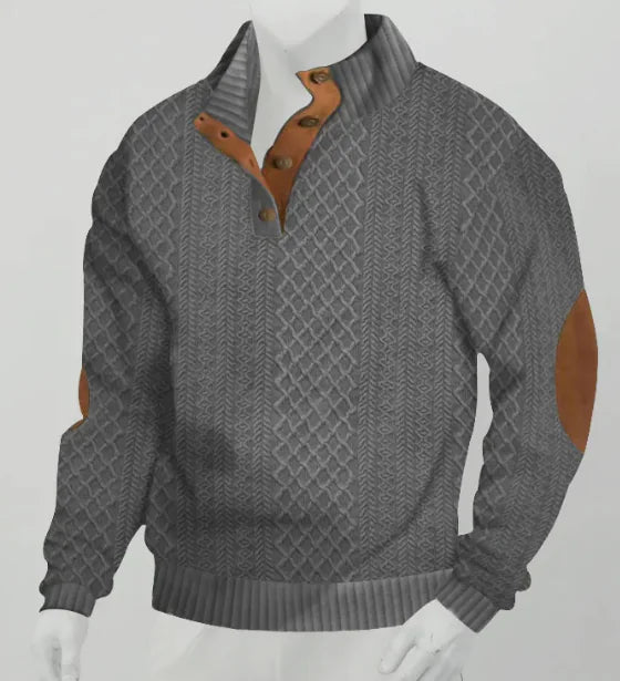 Derrall - Comfortabele herensweater
