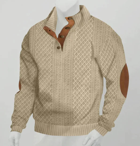 Derrall - Comfortabele herensweater