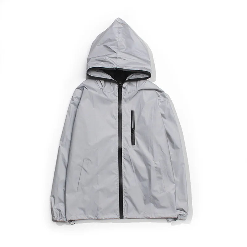 Reflecterende Jas met Zipper