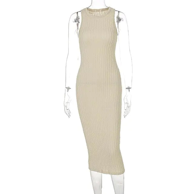 EVA | Gehaakte bodycon jurk