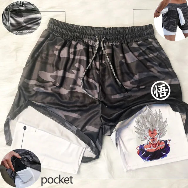 ANIME 2-in-1 Sportshort