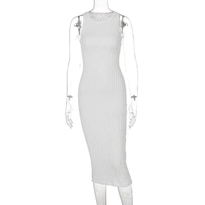 EVA | Gehaakte bodycon jurk