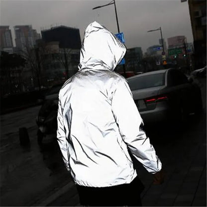 Reflecterende Jas met Zipper