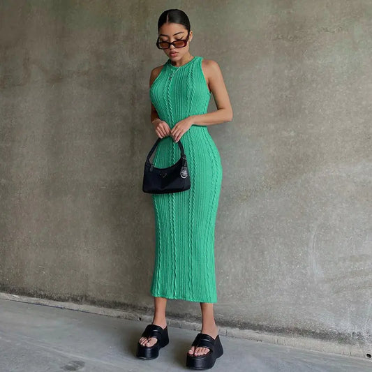 EVA | Gehaakte bodycon jurk