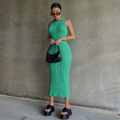 EVA | Gehaakte bodycon jurk