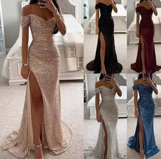 Sequined Elegant Dress