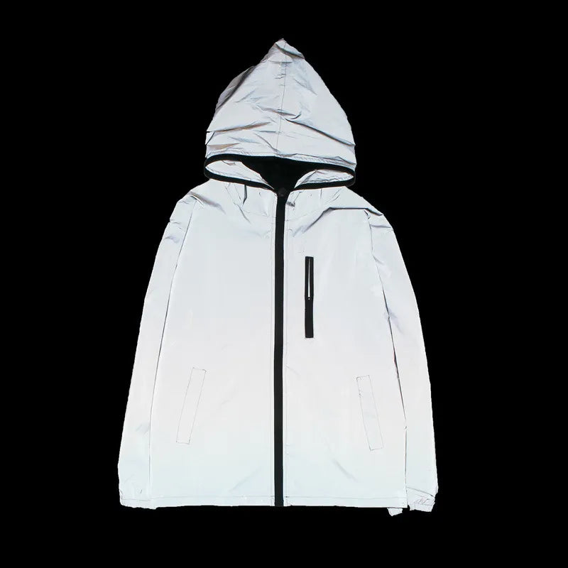 Reflecterende Jas met Zipper