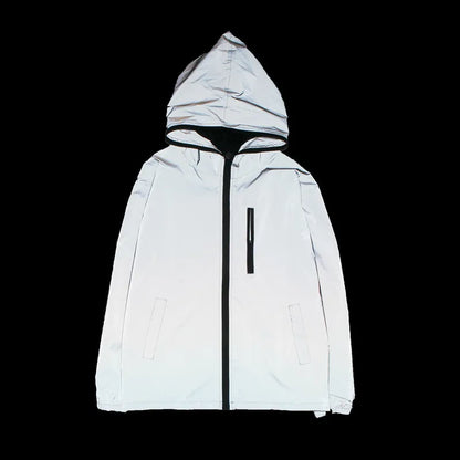 Reflecterende Jas met Zipper