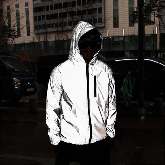 Reflecterende Jas met Zipper