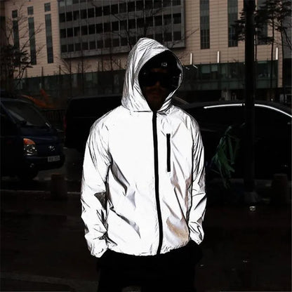 Reflecterende Jas met Zipper