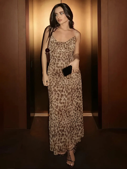 Savannah  Leopard Dress