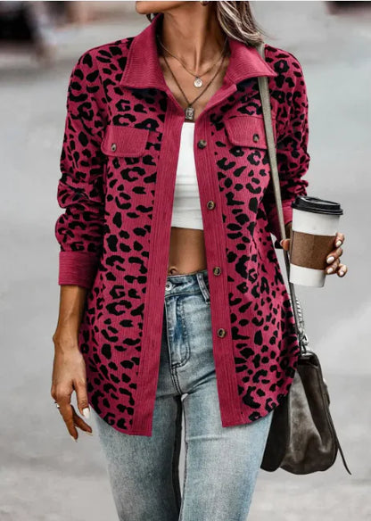 BAILEE Trendy luipaardprint jas
